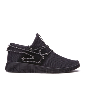 Mens Supra Low Top Shoes MALLI Black/black | AU-67678